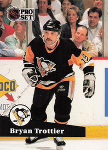 1991-92 Pro Set French Hockey Bryan Trottier #192