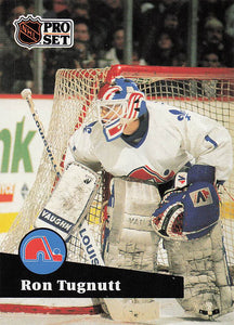 1991-92 Pro Set French Hockey Ron Tugnutt #202