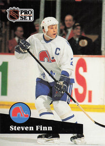 1991-92 Pro Set Hockey Steven Finn #204