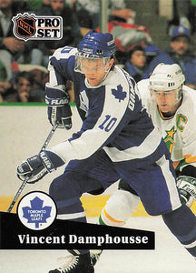 1991-92 Pro Set French Hockey Vincent Damphousse #224