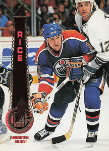 1994-95 Pinnacle Hockey Steven Rice #154