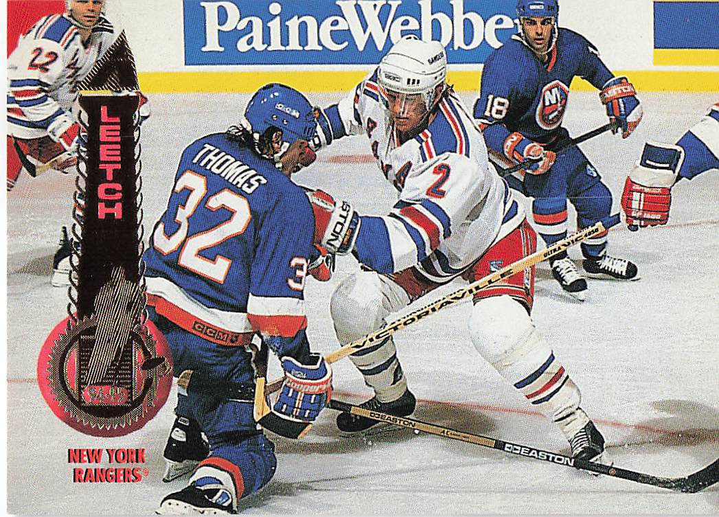 1994-95 Pinnacle Hockey Brian Leetch #155