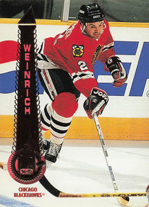 1994-95 Pinnacle Hockey Eric Weinrich #186