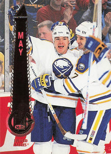 1994-95 Pinnacle Hockey Brad May #194