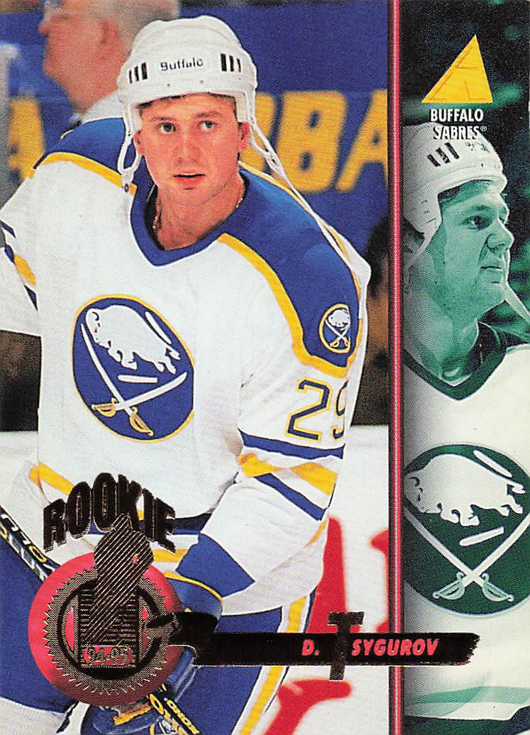 1994-95 Pinnacle Hockey Denis Tsygurov #258 Rookie
