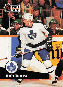 1991-92 Pro Set French Hockey Bob Rouse #228