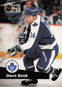 1991-92 Pro Set Hockey Dave Reid #229