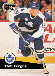 1991-92 Pro Set French Hockey Tom Fergus #234