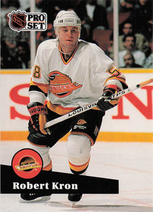 1991-92 Pro Set French Hockey Robert Kron #239