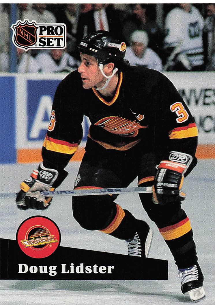 1991-92 Pro Set Hockey Doug Lidster #247