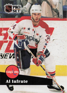 1991-92 Pro Set Hockey Al Iafrate #250