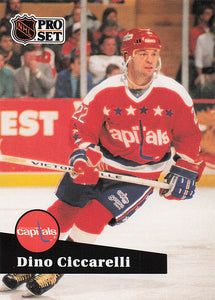 1991-92 Pro Set French Hockey Dino Ciccarelli #258