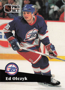 1991-92 Pro Set French Hockey Ed Olczyk #265