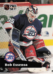 1991-92 Pro Set Hockey Bob Essensa #266