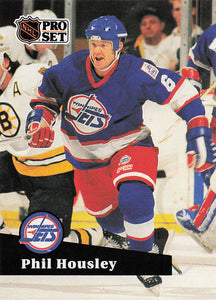 1991-92 Pro Set French Hockey Phil Housley #267