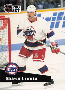 1991-92 Pro Set French Hockey Shawn Cronin #268
