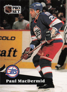 1991-92 Pro Set French Hockey Paul MacDermid #269