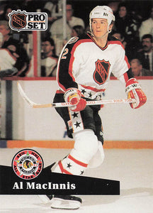 1991-92 Pro Set Hockey Al MacInnis #275