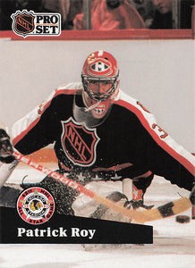 1991-92 Pro Set Hockey Patrick Roy #304