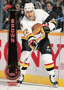 1994-95 Pinnacle Hockey Jeff Brown #34