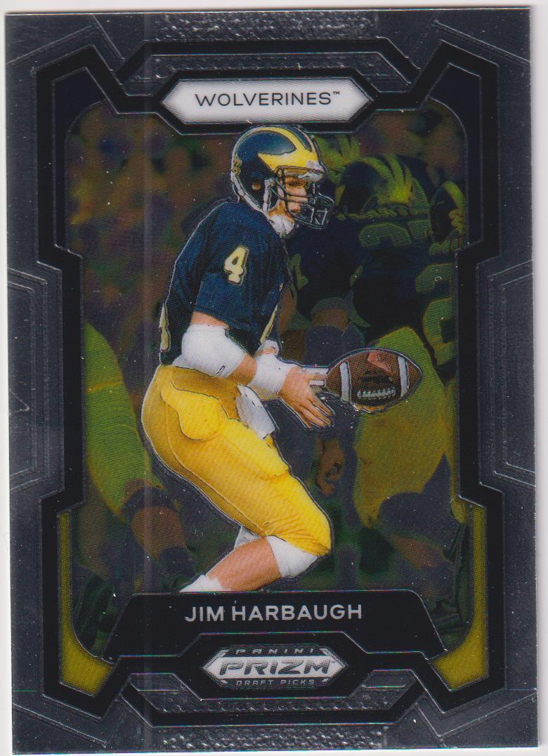 2024 Panini Prizm Draft Picks Football Jim Harbaugh #50