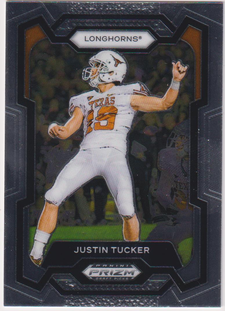 2024 Panini Prizm Draft Picks Football Justin Tucker #7