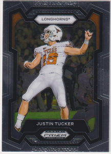 2024 Panini Prizm Draft Picks Football Justin Tucker #7