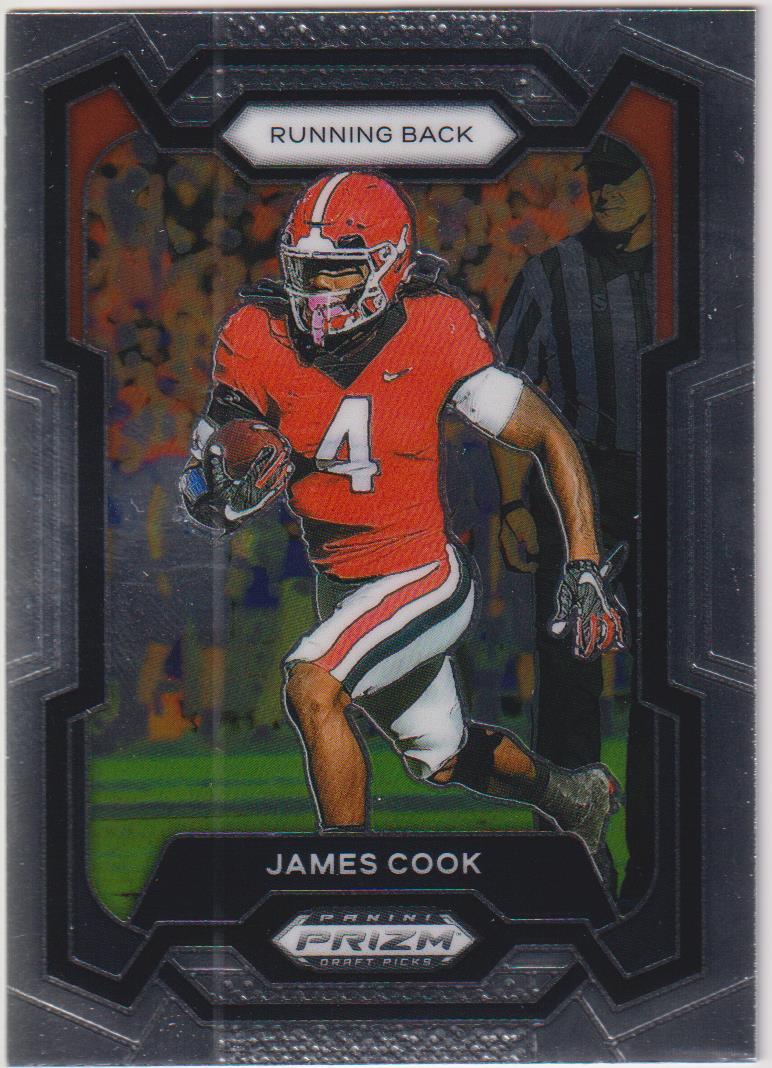 2024 Panini Prizm Draft Picks Football James Cook #11