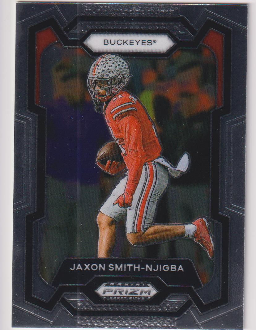 2024 Panini Prizm Draft Picks Football Jaxon Smith-Njigba #81