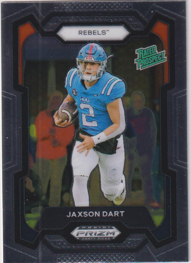 2024 Panini Prizm Draft Picks Football Jaxson Dart #147