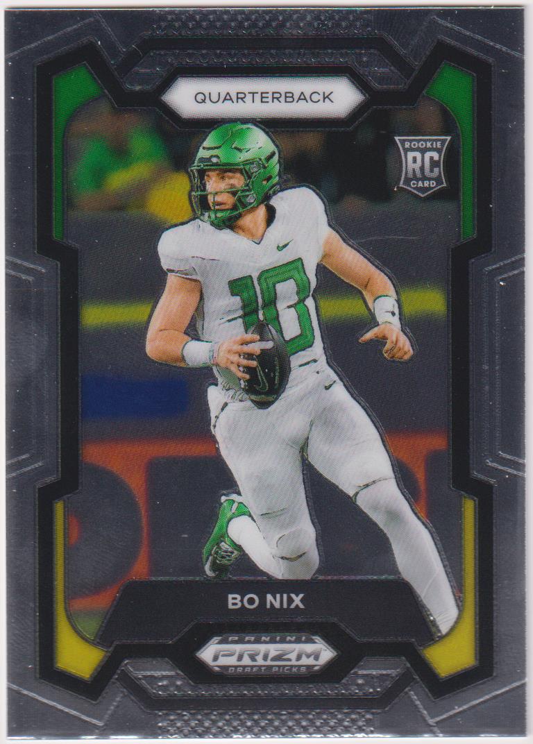 2024 Panini Prizm Draft Picks Football Bo Nix #105