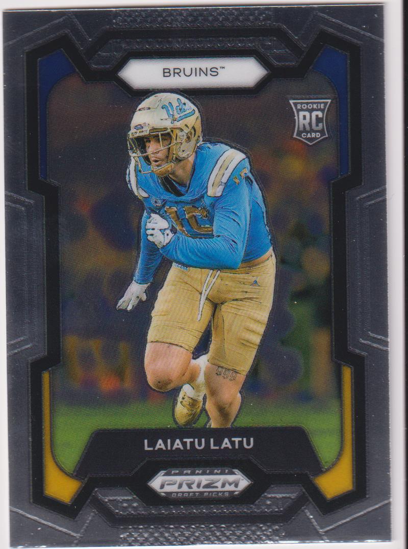 2024 Panini Prizm Draft Picks Football Laiatu Latu #121