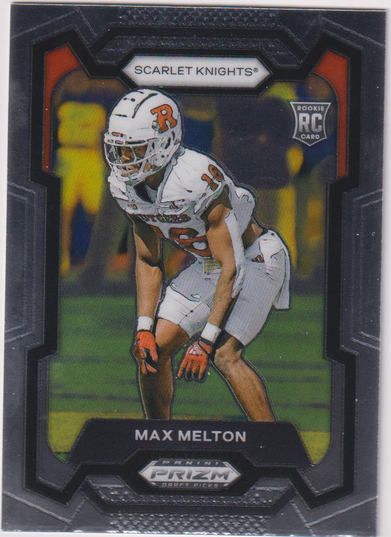 2024 Panini Prizm Draft Picks Football Max Melton #163
