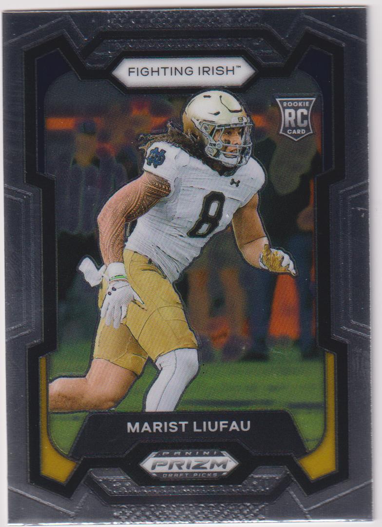 2024 Panini Prizm Draft Picks Football Marist Liufau #178