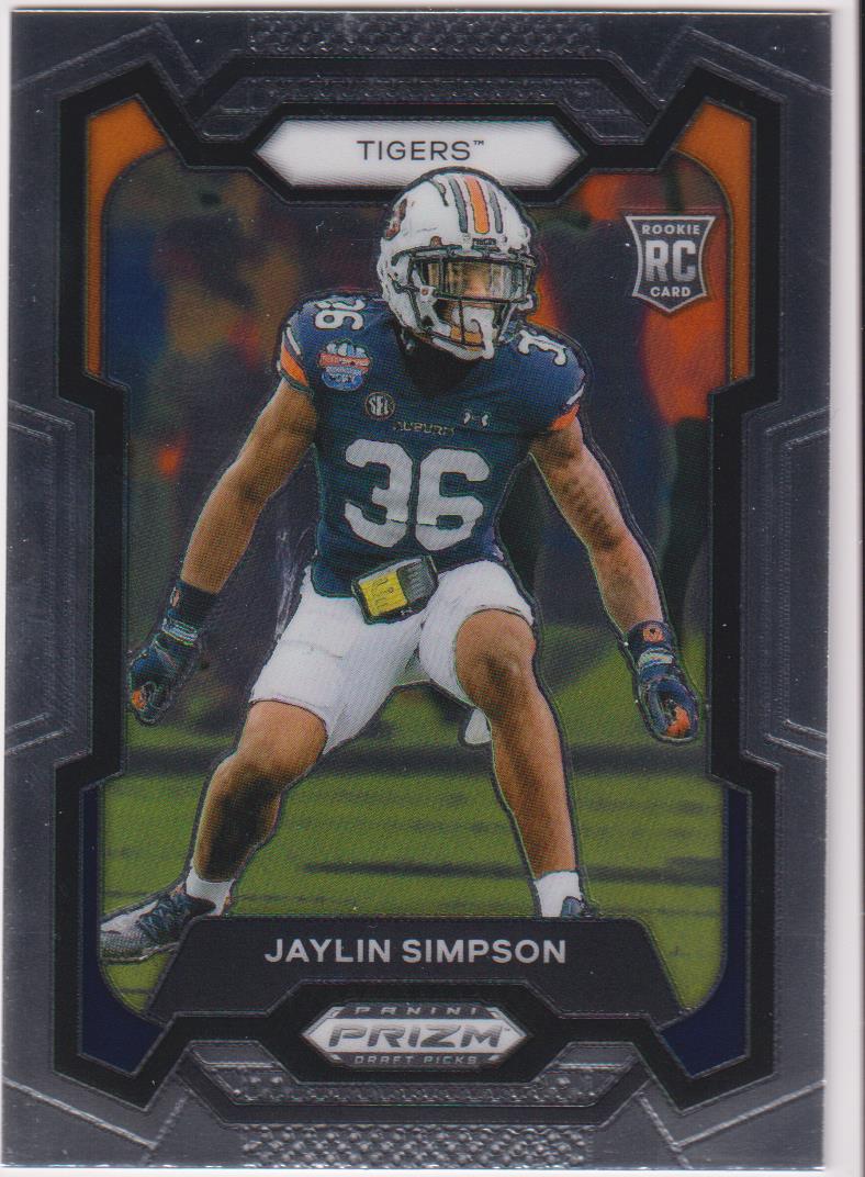 2024 Panini Prizm Draft Picks Football Jaylin Simpson #175