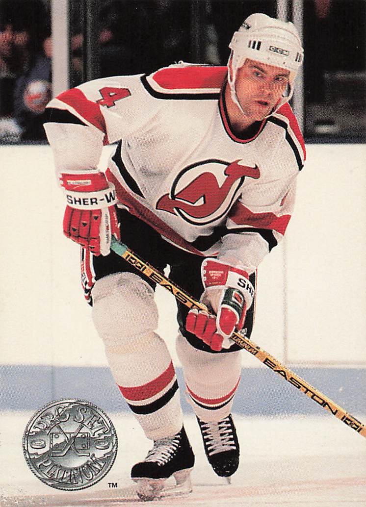 1991-92 Pro Set Platinum Hockey Scott Stevens #72