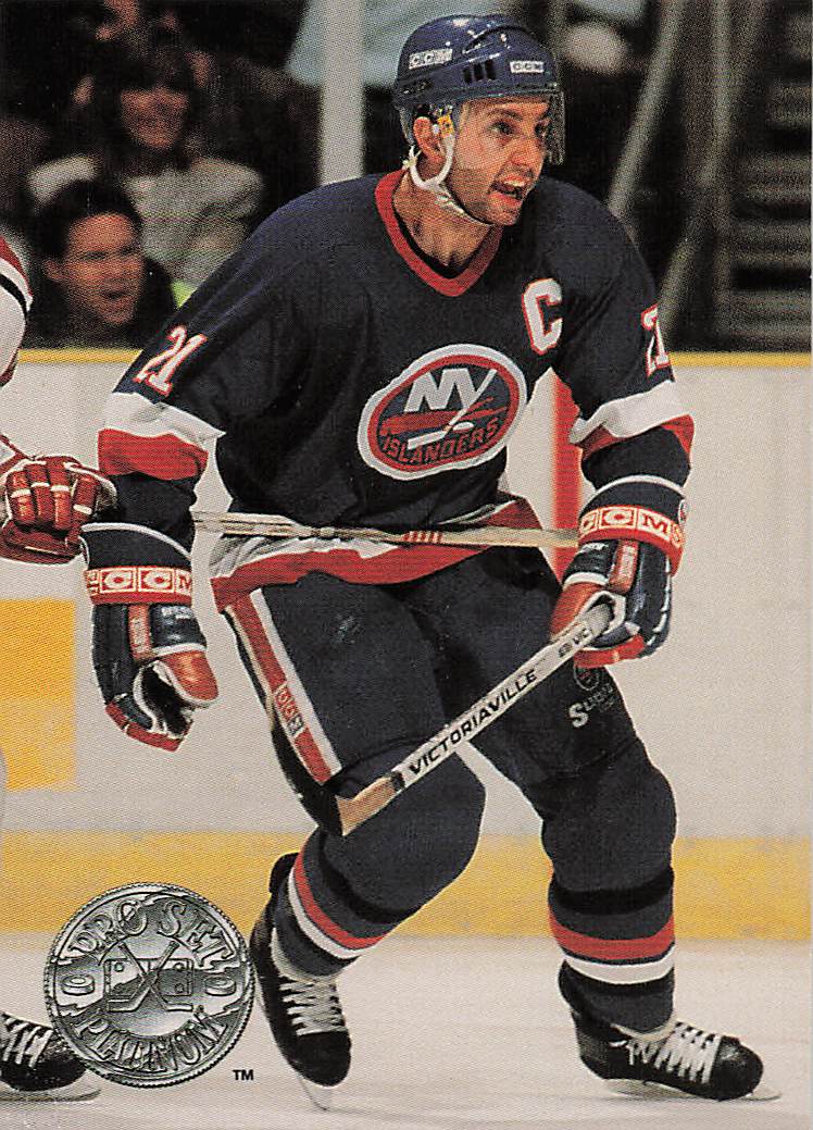 1991-92 Pro Set Platinum Hockey Brent Sutter #74