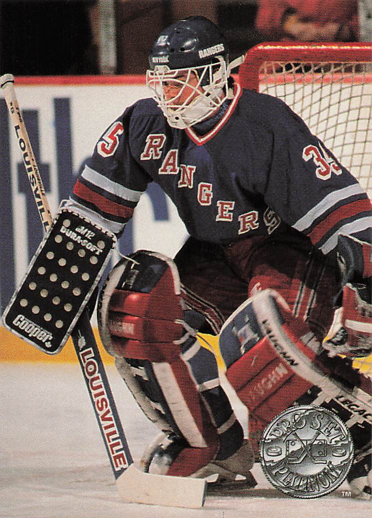 1991-92 Pro Set Platinum Hockey Mike Richter #83