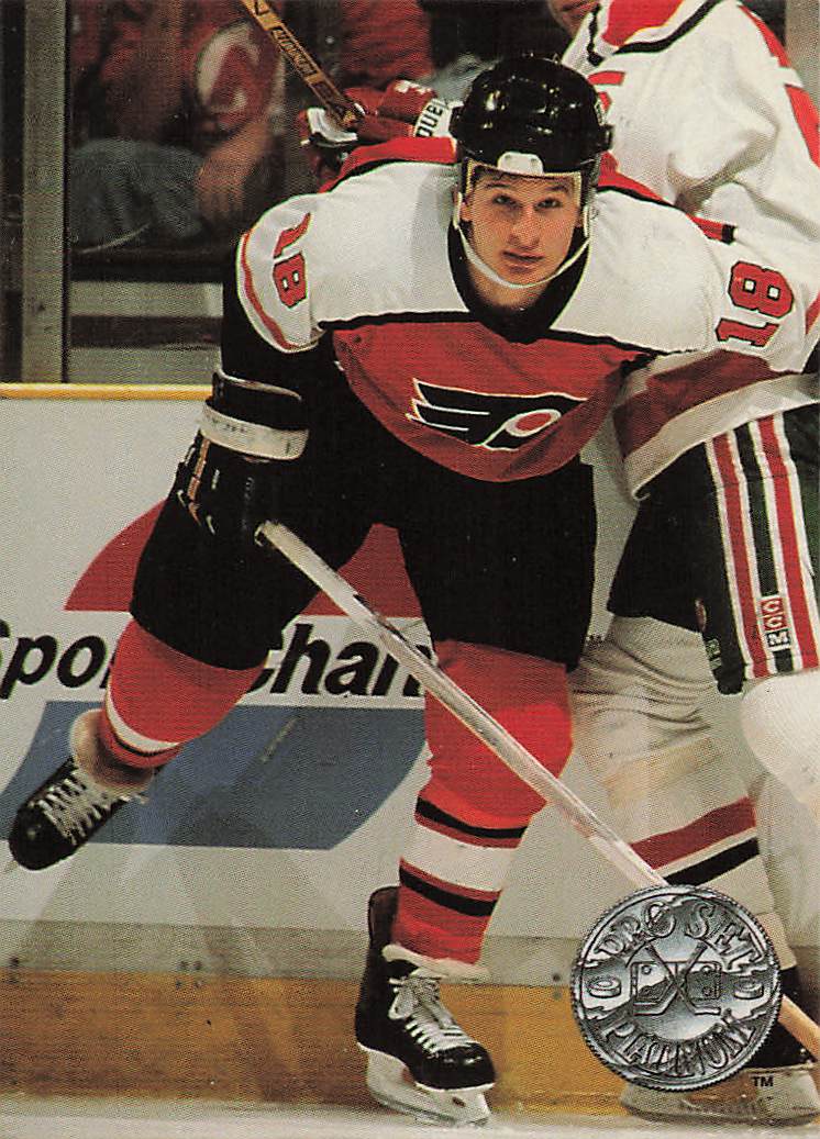 1991-92 Pro Set Platinum Hockey Mike Ricci #85