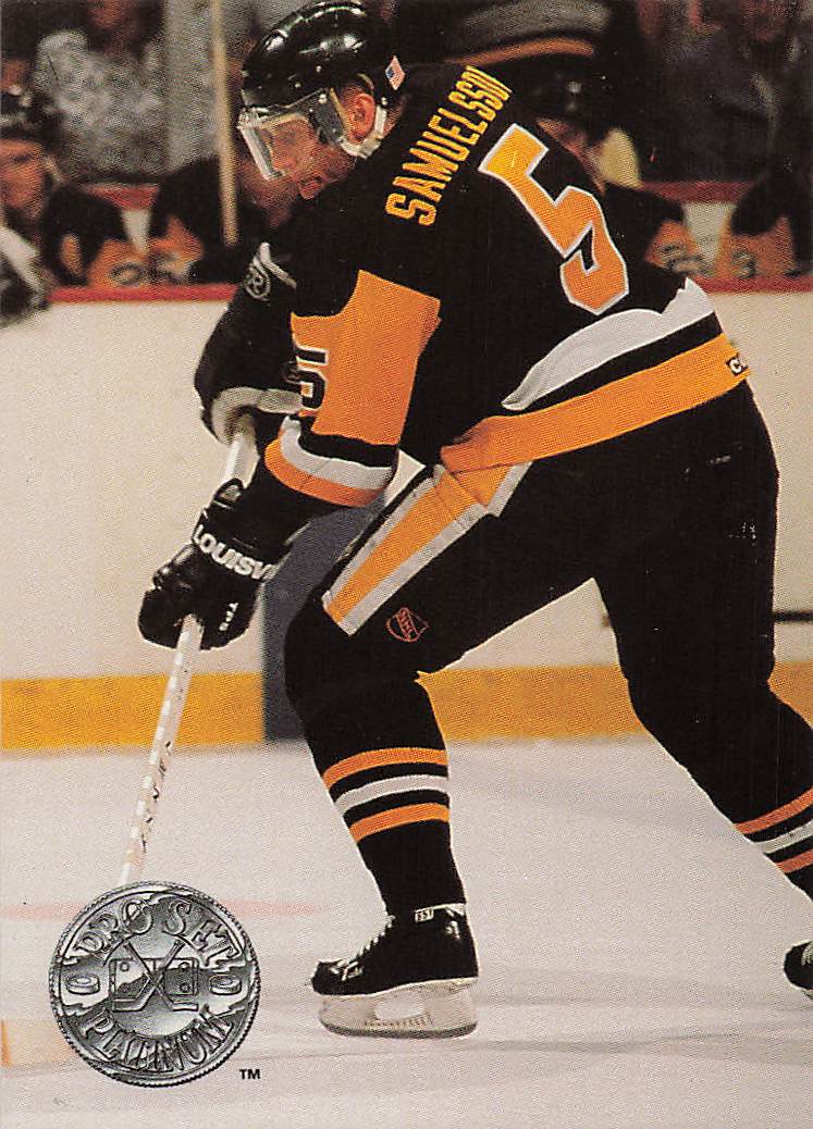 1991-92 Pro Set Platinum Hockey Ulf Samuelsson #95