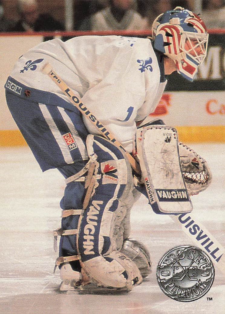 1991-92 Pro Set Platinum Hockey Ron Tugnutt #98