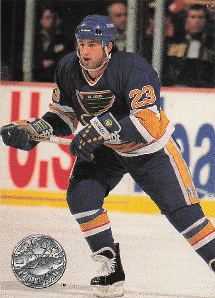 1991-92 Pro Set Platinum Hockey Rich Sutter #108