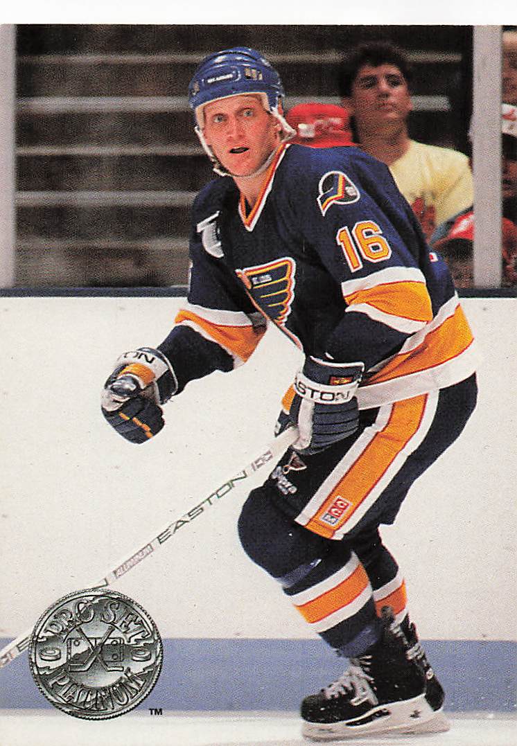 1991-92 Pro Set Platinum Hockey Brett Hull #109