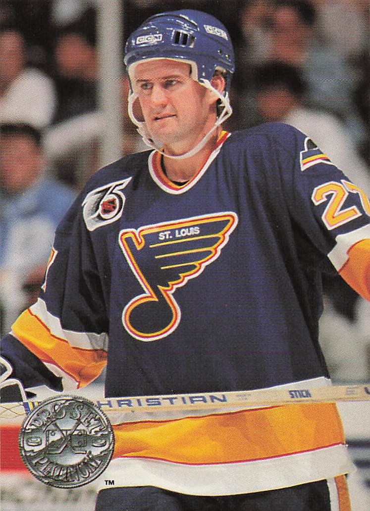 1991-92 Pro Set Platinum Hockey Dave Christian #110