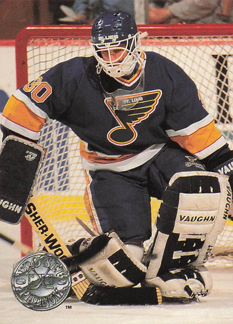 1991-92 Pro Set Platinum Hockey Vincent Riendeau #112