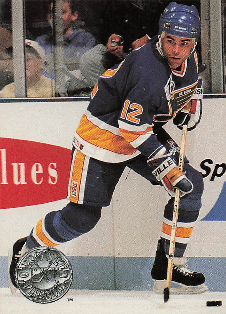 1991-92 Pro Set Platinum Hockey Adam Oates #113