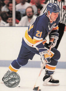 1991-92 Pro Set Platinum Hockey Jeff Brown #114