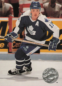 1991-92 Pro Set Platinum Hockey Gary Leeman #115