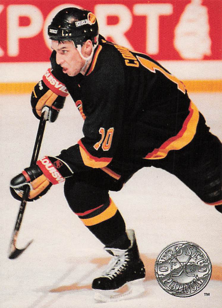 1991-92 Pro Set Platinum Hockey Geoff Courtnall #123