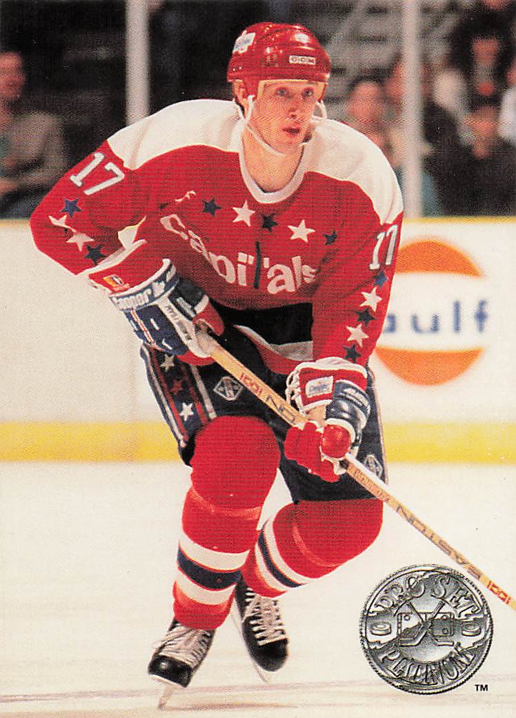 1991-92 Pro Set Platinum Hockey Mike Ridley #128